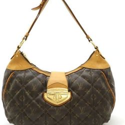 Louis Vuitton Etoile City GM Quilted Bag Satchel Tote Shoulder Monogram M 41453