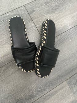 Tory Burch Rope Platform Slides