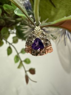 Sterling silver 12k black gold accents by CCO