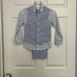 4 Piece Little Boy’s Suit Set