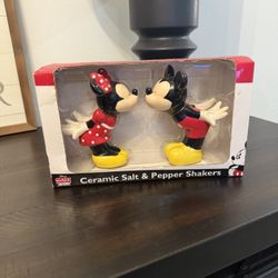 Mickey Mouse And Friends Salt & Pepper Shakers