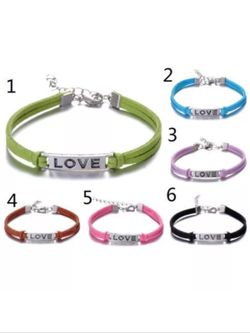 Love bracelets