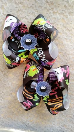 Halloween bows