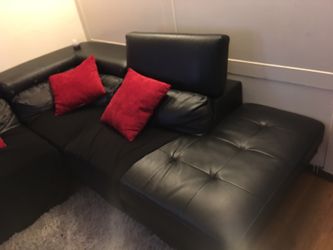 Black couch