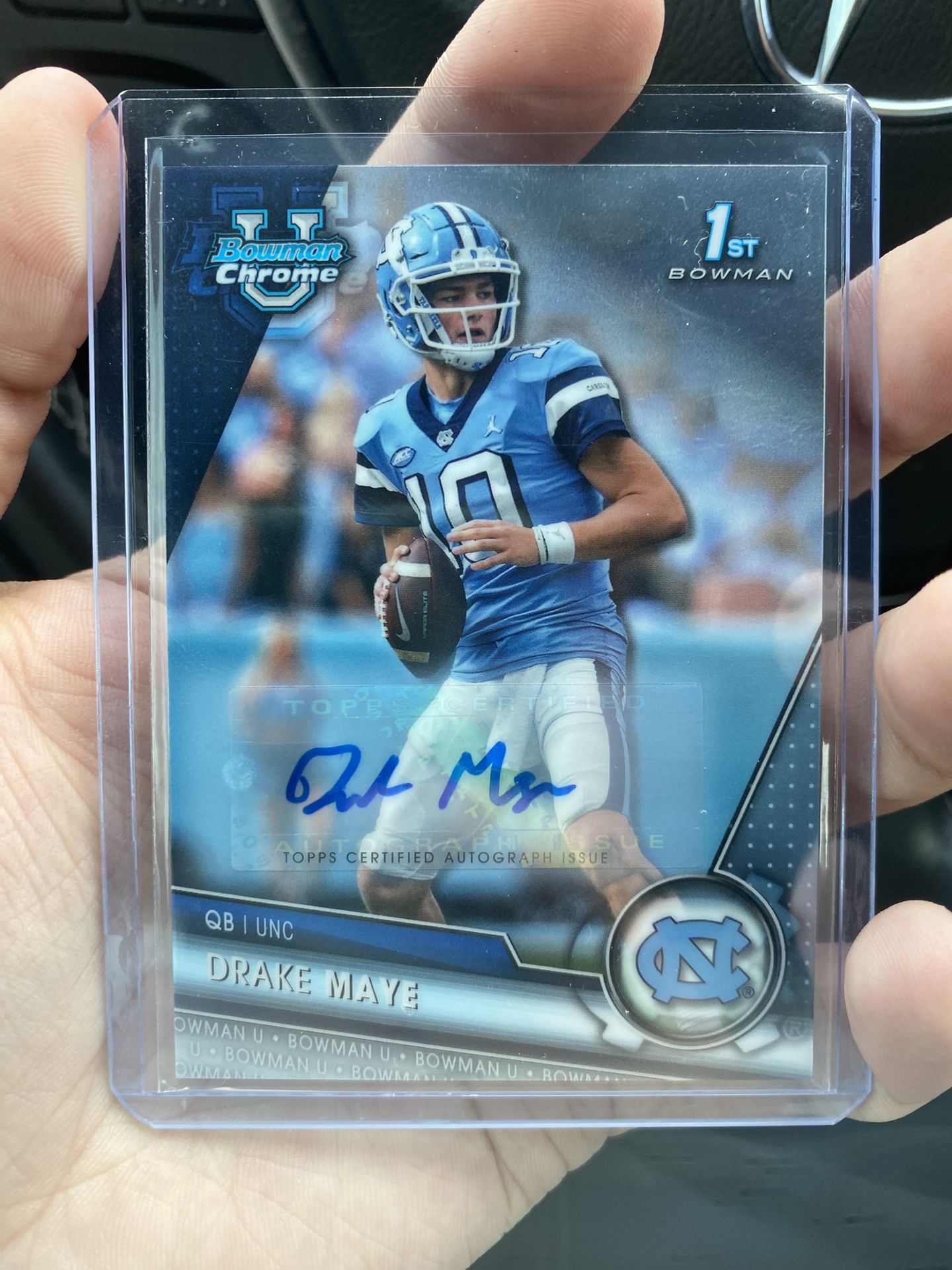 Drake Maye Autograph