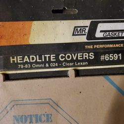 79-83 Omni & 024 Headlight Covers # 6591