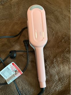Curling Iron Hair Crimper Waver - TYMO ROVY Beach Waves Curling Wand, Ionic Deep Waver Hair Curler Tool with Ceramic 3 Barrel for Women, Dual Voltage,