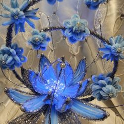 Bouquet of makeshift flowers