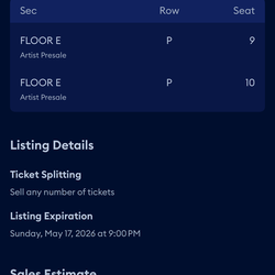 Concert in Las Vegas