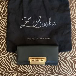 New A Spoke Zac Posen Wallet Black 