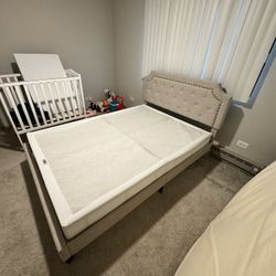 Full Size Bed Frame And Box Spring