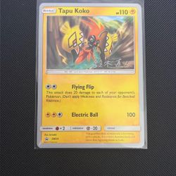 Pokemon Tapu Koko World Championship Promo Sm30