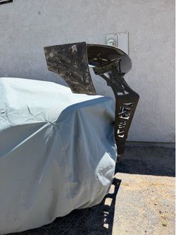 Chassis mounted wing / spoiler