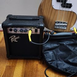 Electric Bass And AMP