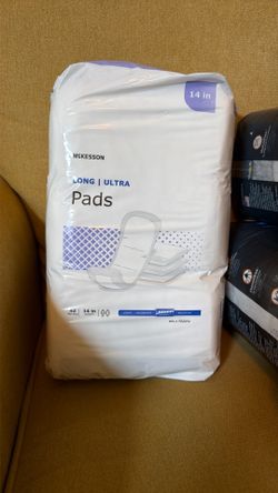 Men’s underwear and women or men’s pads.