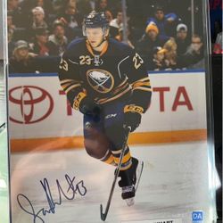 Buffalo Sabres Sam Reinhart Signed 8x10 Photo 