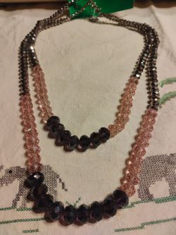 Vtg. Ali Khan New York brilliant necklace