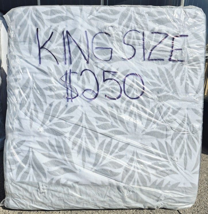 King Size Sealy Mattress (Brand New) Delivery Available