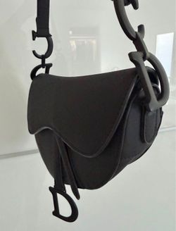 Saddle Purse - Matt Black