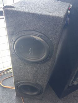 36995-13 PHONEX SUBWOOFERS IN BOX 2X9