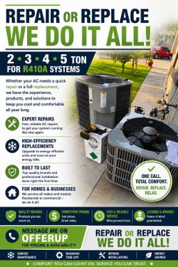 ❄️🥶🧊Air Conditioning Repair or Replace we do it all❄️🥶🧊