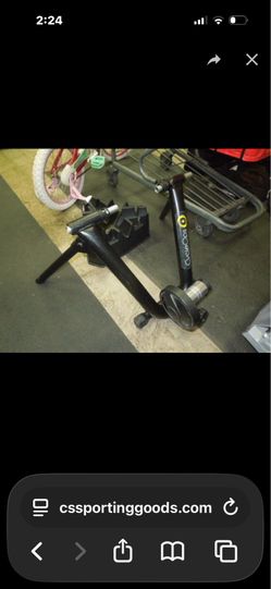 Used Cycle Ops Stationary Bike Trainer ( Read the Description)