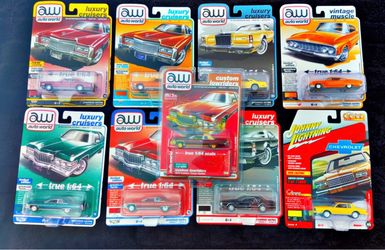 Auto world luxury cruisers toys