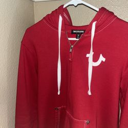 Red True Religion hoodie 
