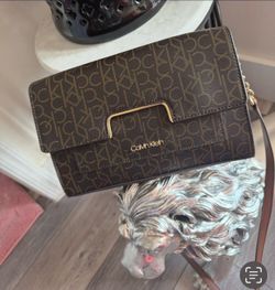Pretty Hand Bag ! From Calvin Klein ( Open Box) Never Used ( Ask For Price)