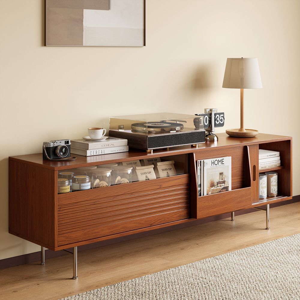 Hernest Aldric Wood TV Stand, 70”