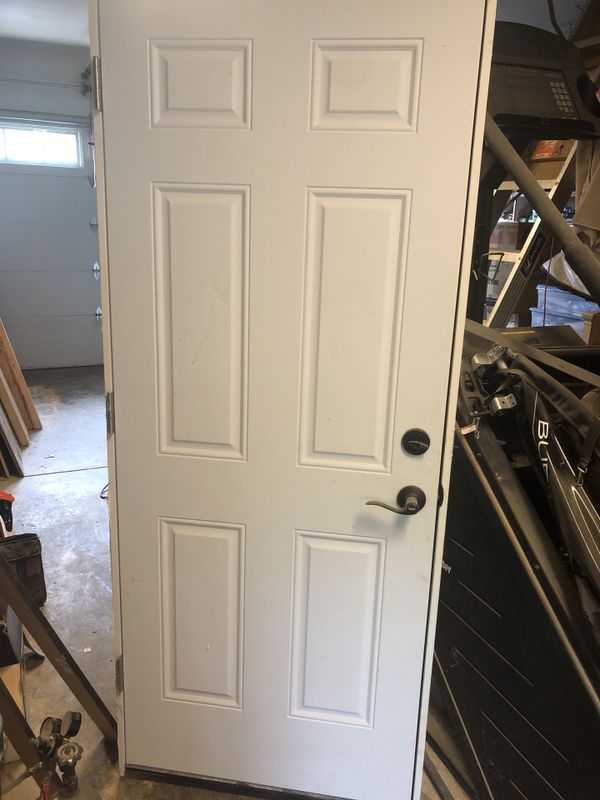 Exterior steel door & jamb for Sale in Portland, OR OfferUp