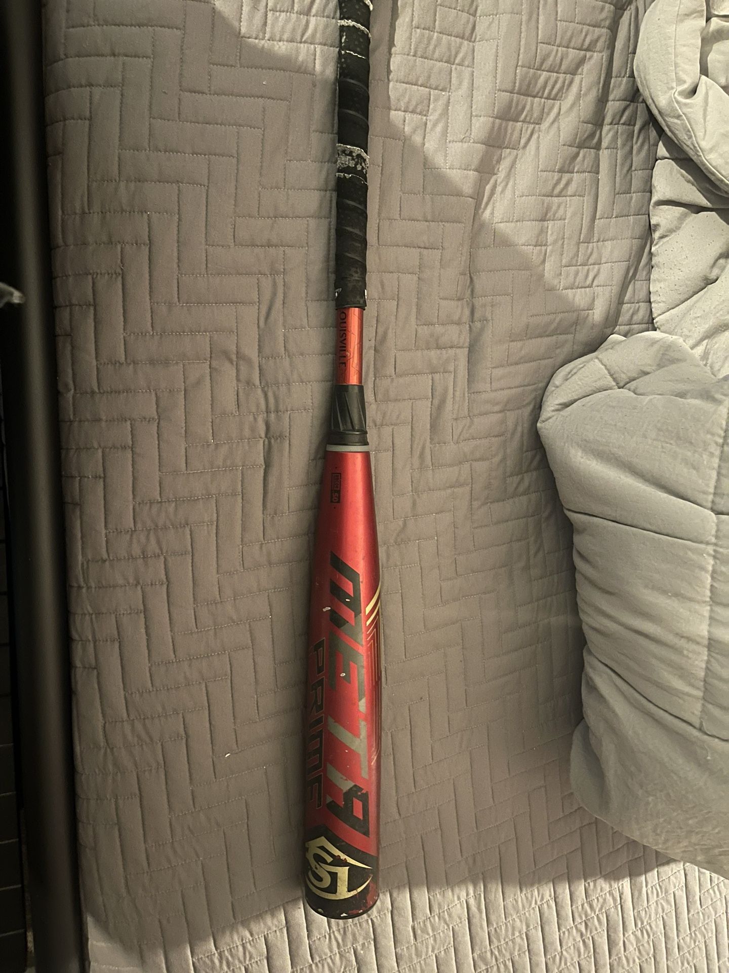 Louisville Slugger Red Meta Prime Baseball Bat 