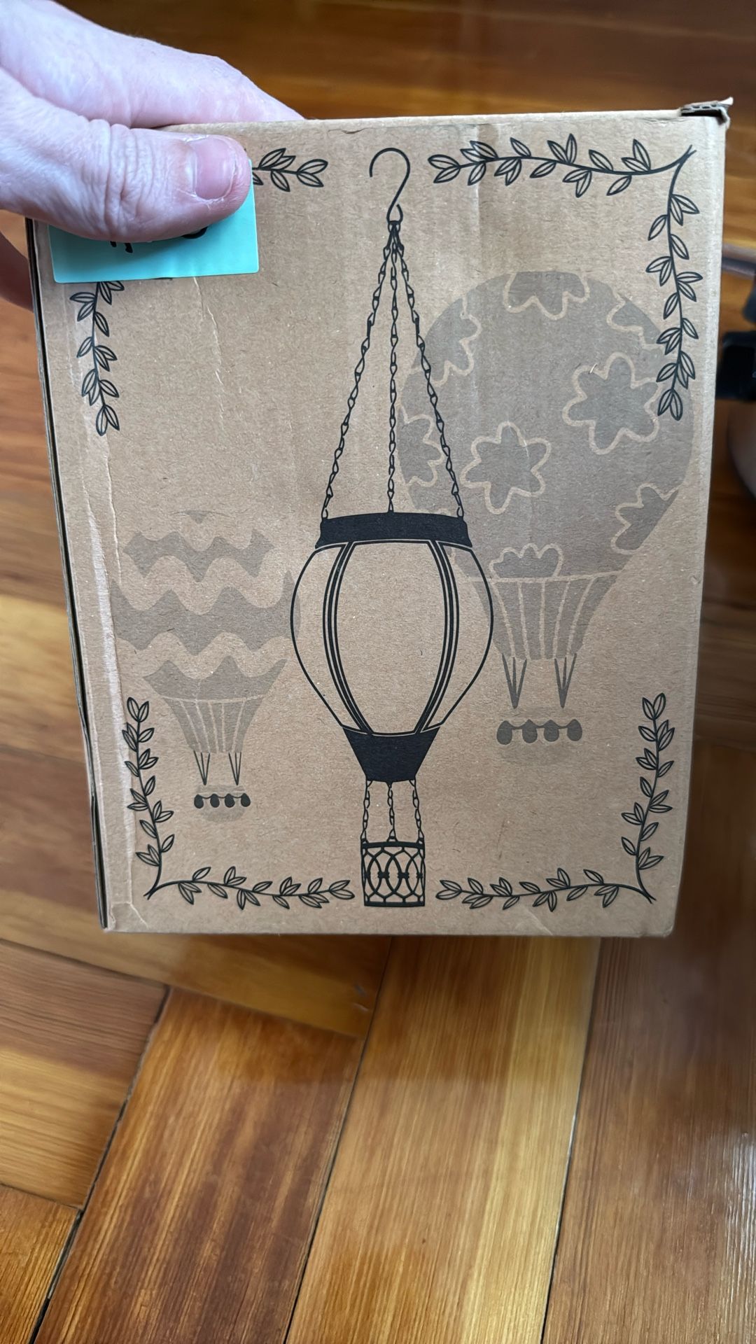Solar Hot Air Balloon Decor