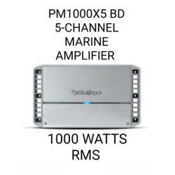 PM1000X5 Punch Marine 1,000 Watt bd 5 Channel Amplifier 1000 WATTS RMS 

