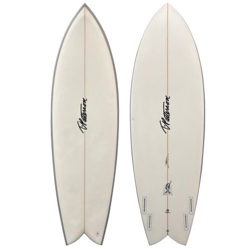 5'8" T Patterson Surfboards "Devil Fish" - Used EPS Shortboard Fish Surfboard