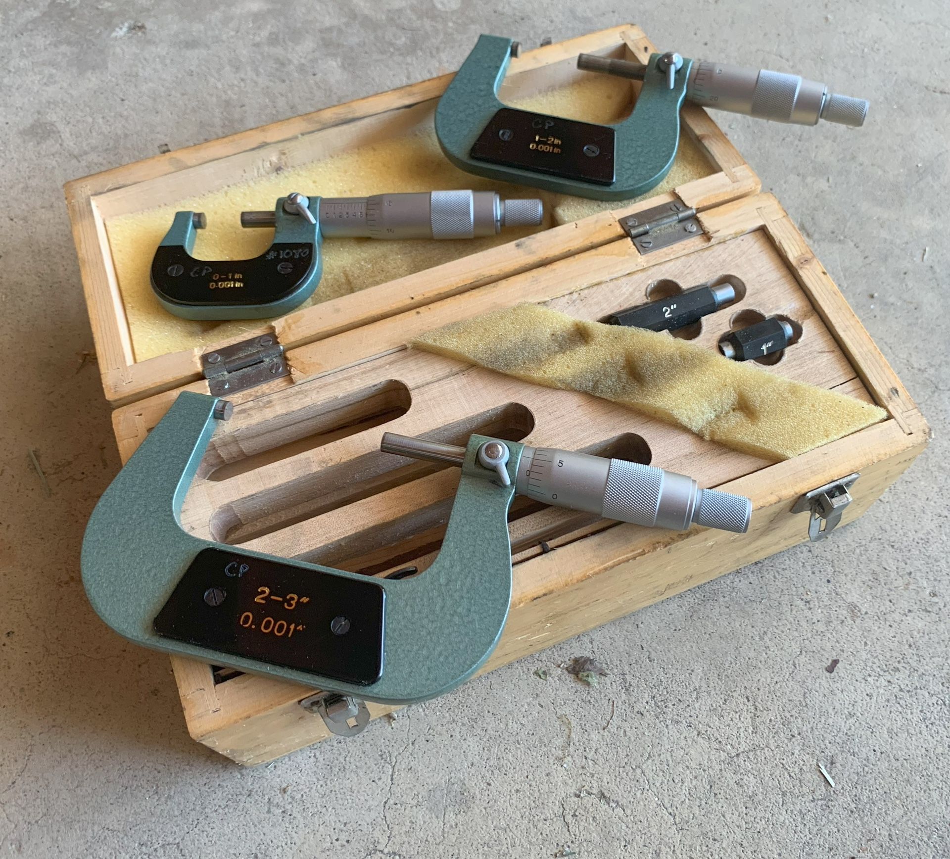 3 Micrometers Kit