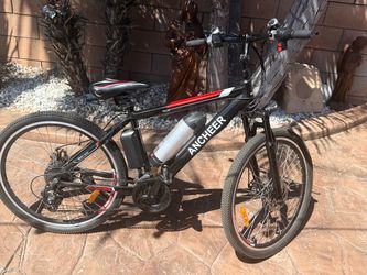 ANCHEER 26” Electric Mountain Bike – 21 Speed – E Bike