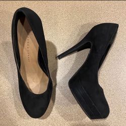Lauren Conrad Black High Heels Size 8