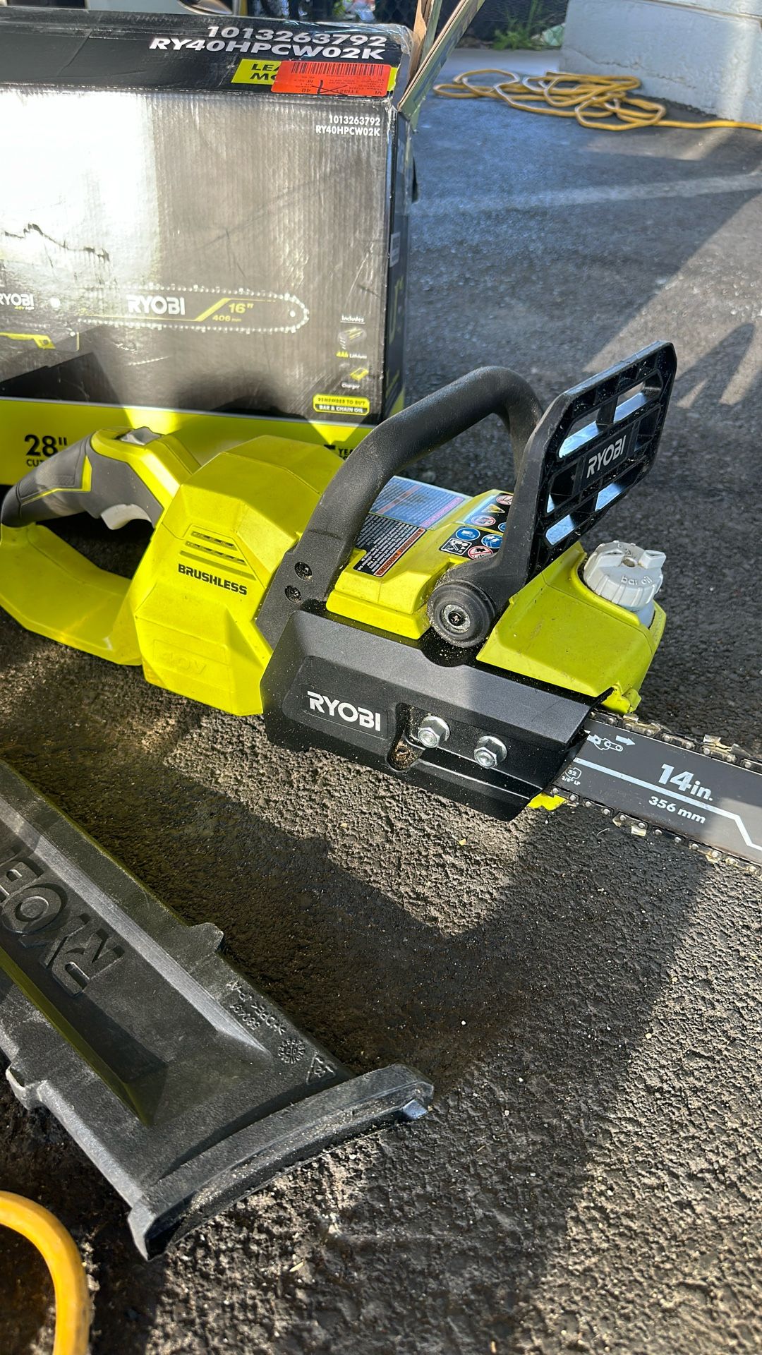 RYOBI Chainsaw Kit 40 V 