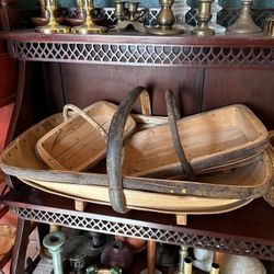 Vintage Trug Baskets 
