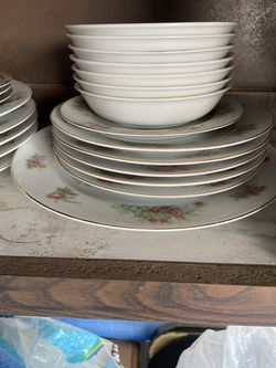 Occupied Japan China set dinner for eight