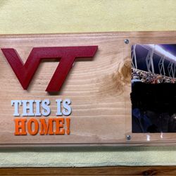 Virginia Tech Picture Frame