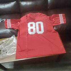 49ers Jerry Rice Jersey Red
