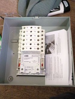 ABB LIGHTING CONTACTOR WITH TYPE 1 ENCLOSURE