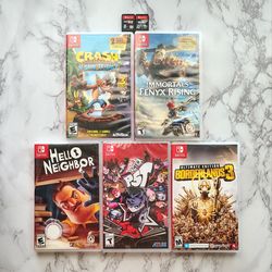 Nintendo Switch Games $10-$20 Each Tony Hawk,  Crash bandicoot And More!