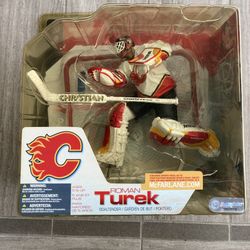 NHL Hockey Roman Turek Calgary Flames McFarlane Figure