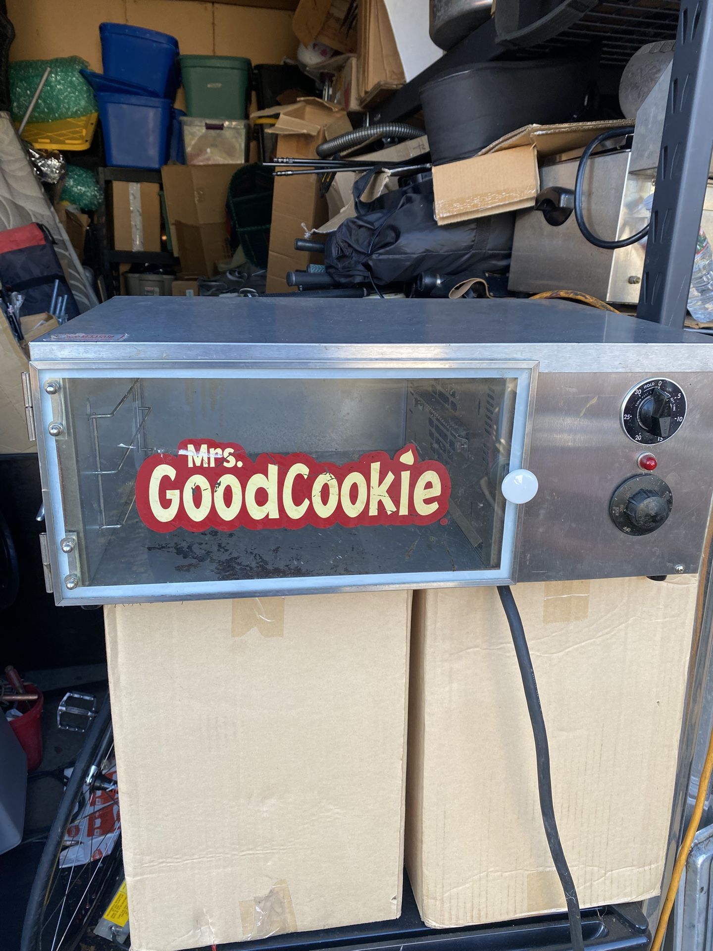 Wisco 616-002 Convention Cookie Oven Works Great Missing Trays And One Tray Rack