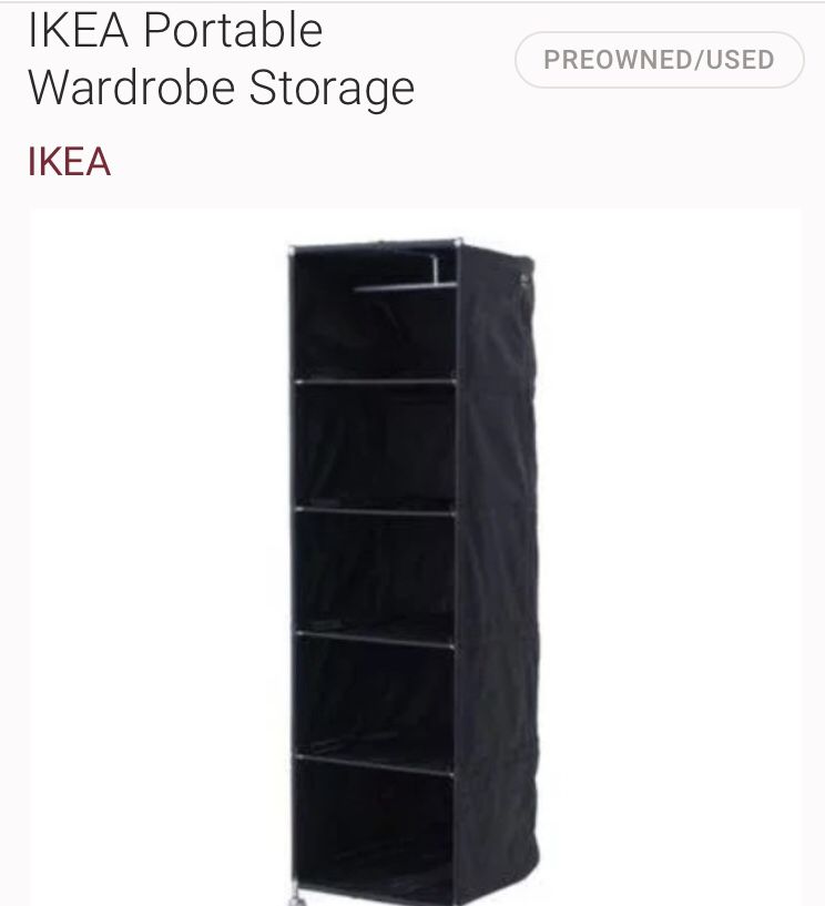 IKEA Portable wardrobe storage