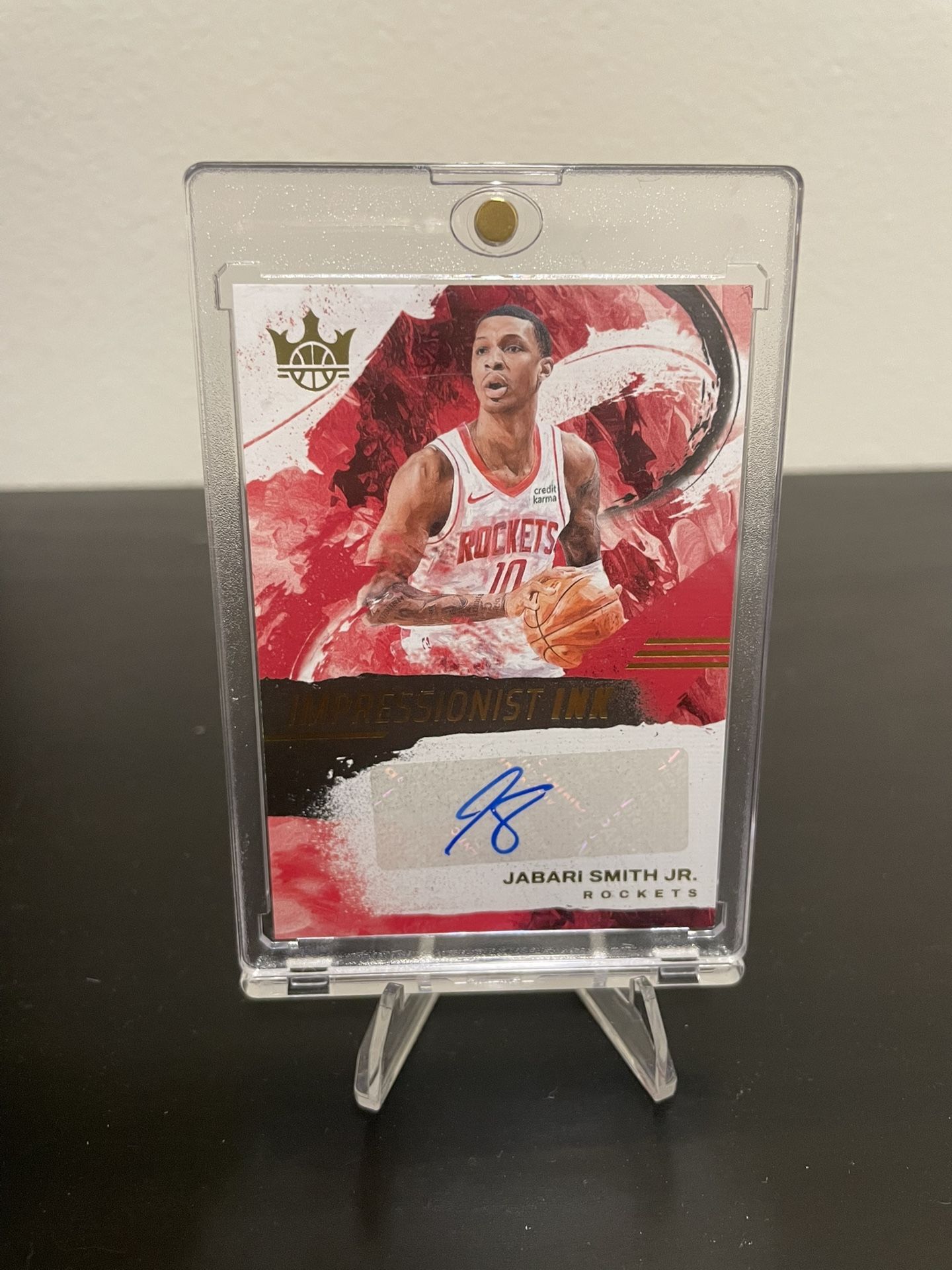Jabari Smith Signed Auto Card /99