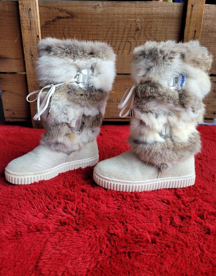 Pajar Olso Julia Kids Fur Boots